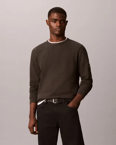 Calvin Klein Jeans - Long Sleeve Waffle T-Shirt