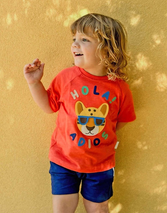 Purebaby - Adios Relaxed Tee -Kids-Babies