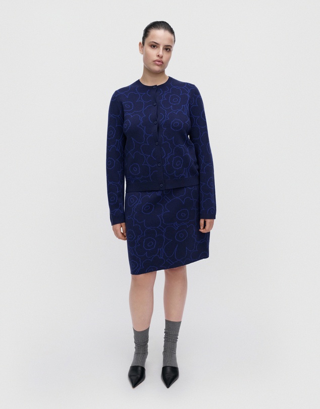 Marimekko - Vapaus Piirto Unikko Knitted skirt