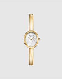 Rosefield - Rosefield Studio Edition 6 Bangle Watch Oval Gold Small 56 mm