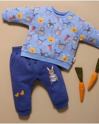 Purebaby - Bunny Friends Windcheater -Kids-Babies