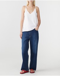 Bassike - V Neck Jersey Camisole