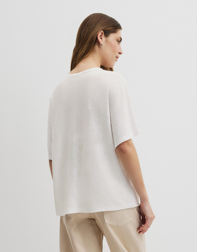 Country Road - Linen Dolman T-shirt