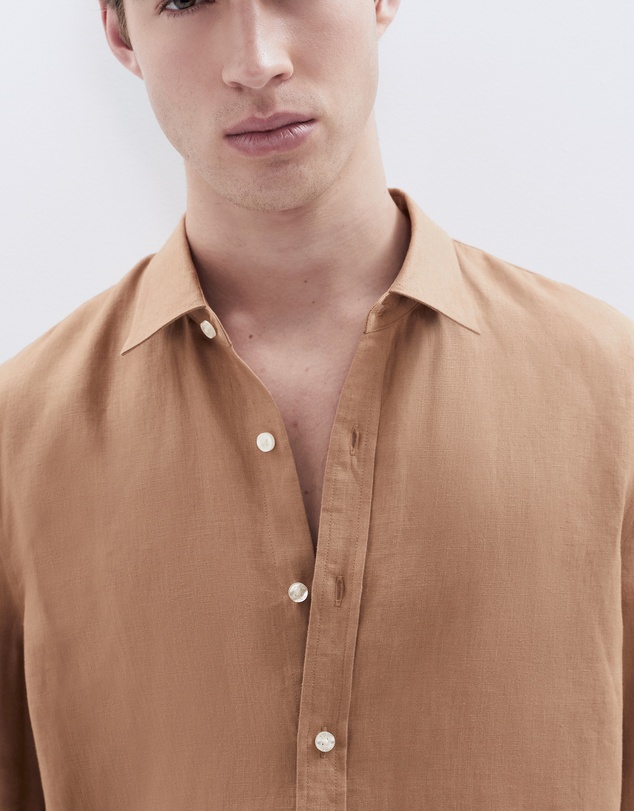 UNISON - Linen Regular Fit Shirt