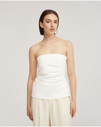Oxford - Clara Strapless Ponti Top