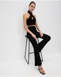 Third Form - Popcorn Halter Top