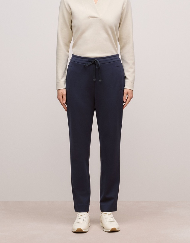 Trenery - Ponte Straight Leg Pant in Night Sky
