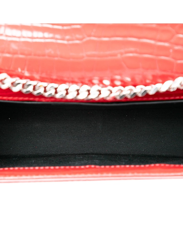 Pre-Loved by Azura Reborn - Pre-Loved Small Embossed Leather Kate Tassel Crossbody