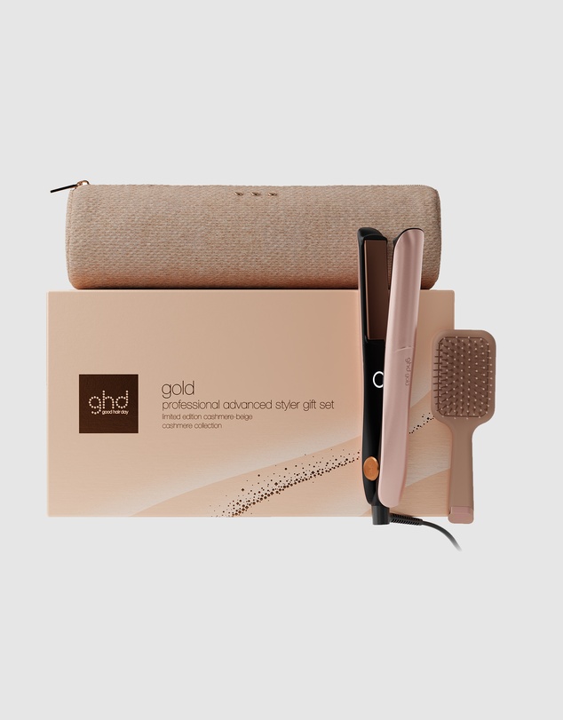 ghd - gold Hair Straightener Limited Edition Gift Set in Cashmere Beige