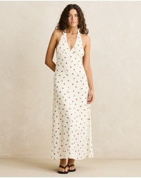 Rhythm - Mila Floral Halter Neck Maxi Dress