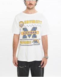 Vintage by The Real Deal - Pre Loved - Vintage 90s NCAA Michigan Wolverines Tee