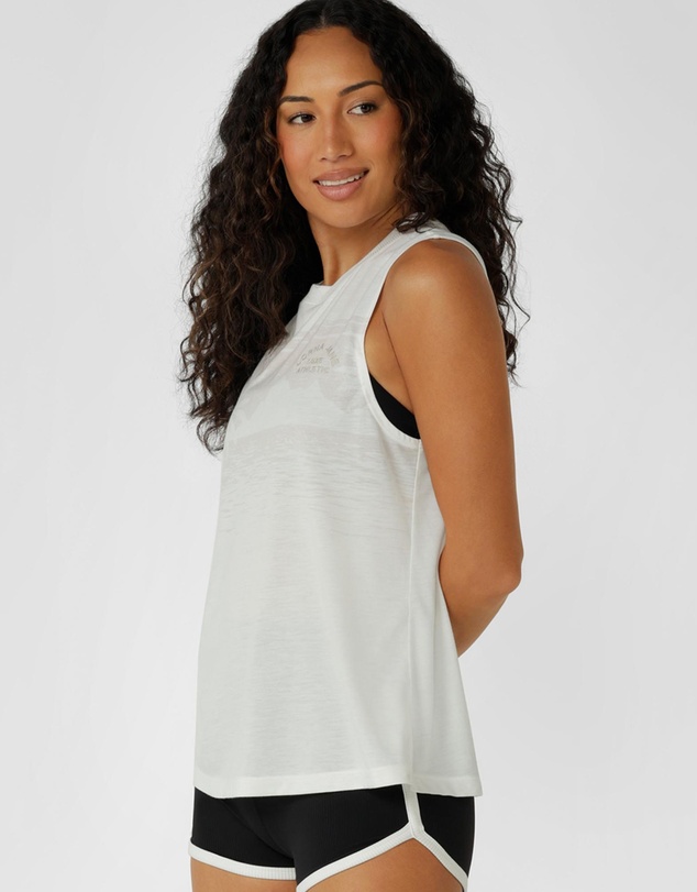 Lorna Jane - Lotus Palm Print Muscle Tank