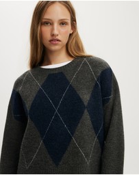 Cotton On - Luxe Crew Neck Sweater