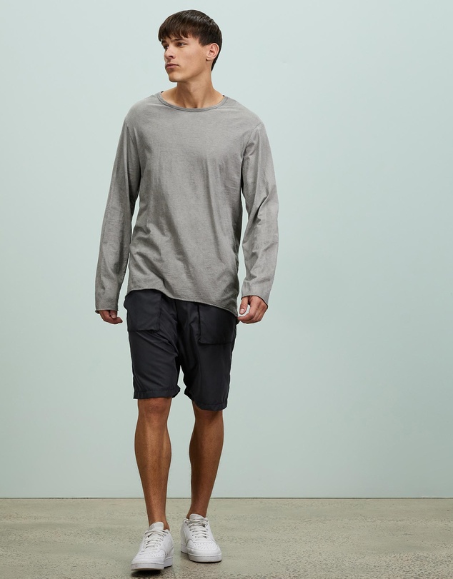 Surrounded By Ghosts - The Trona Cotton Long Sleeve Tail T-Shirt