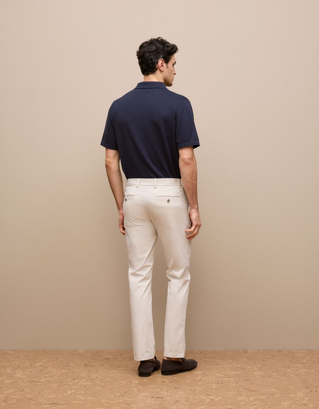 Trenery - Regular Fit Chino Pant in Stone