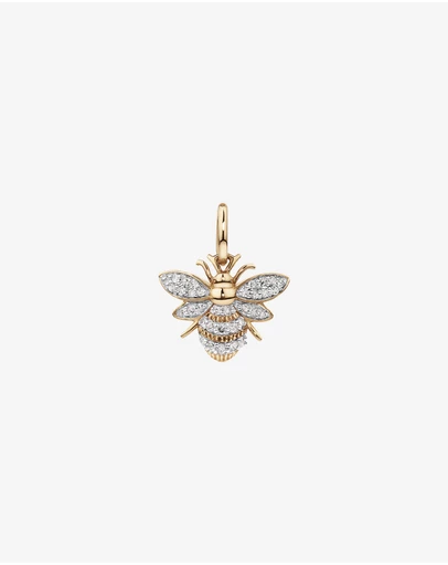 Michael Hill - Diamond Bee Pendant in 10kt Yellow Gold