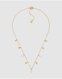 Skagen - Agnethe Pearl Gold-Tone Necklace