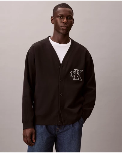 Calvin Klein Jeans - Double Rib Logo Cardigan