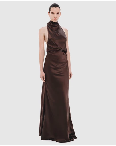 MISHA - The Cameron Satin Dress