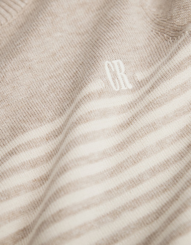 Country Road - Stripe Country Road Logo Knit