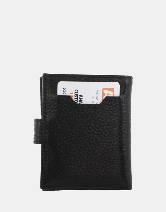 Pierre Cardin - Pierre Cardin Leather Smart Slide Card Holder Tab Wallet