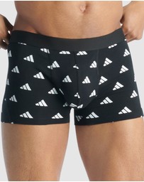 adidas Sportswear - 2 Pack Active Flex Cotton Trunk Underwear