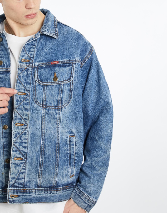 Vintage by The Real Deal - Pre Loved - Vintage Wrangler Blanket Lined Denim Jacket