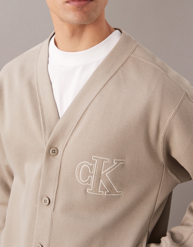 Calvin Klein Jeans - Double Rib Logo Cardigan