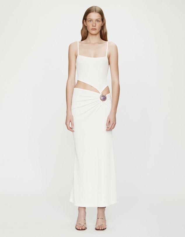 Christopher Esber - Mineral Stone Separation Tank Dress