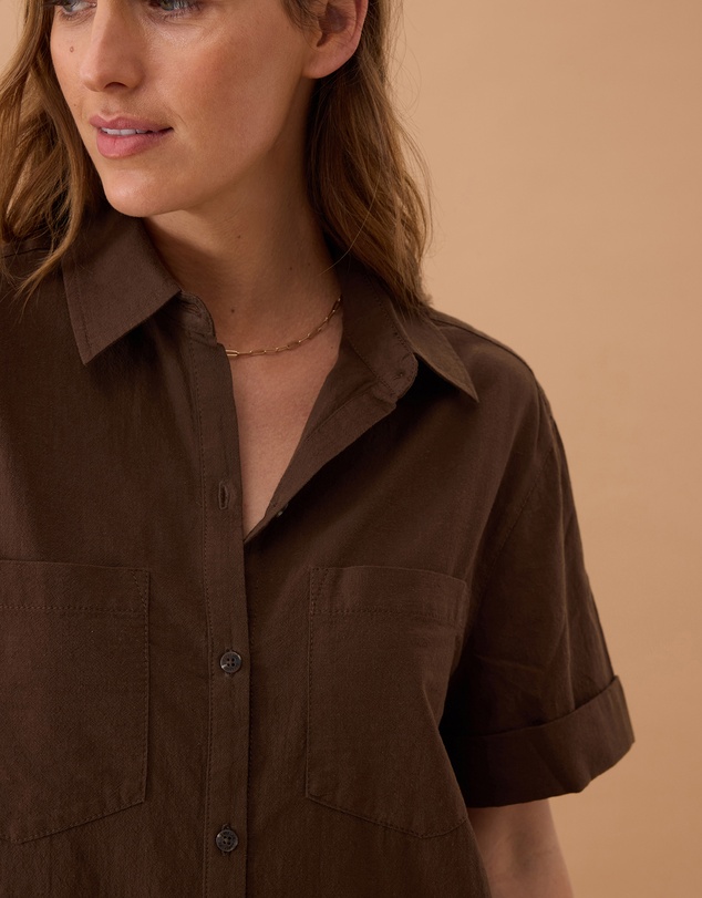 Ceres Life - Hanna Midi Shirt Dress