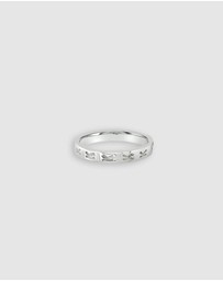 Ichu - Personalised Letter K Ring