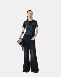 JNBY - JNBY COTTON FLARED JEANS
