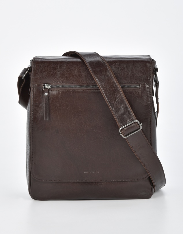 Cobb & Co - Kooyong RFID Leather Satchel