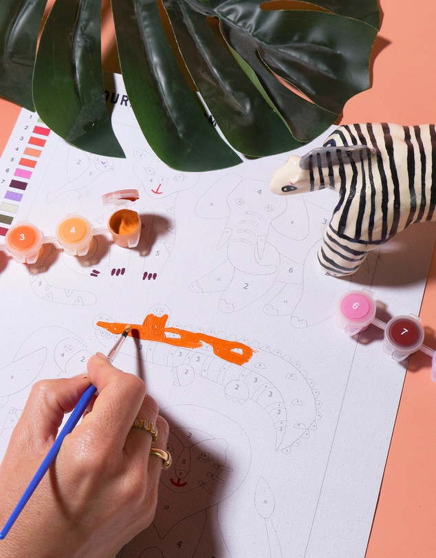 Journey Of Something - Kids Paint by Numbers - Little Safari