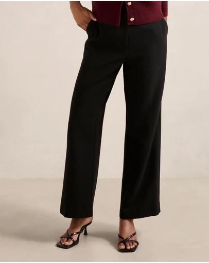 Forever New Petite - Freya Petite High Waist Wide Leg Pants