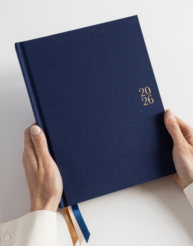 Bespoke Letterpress - 2026 Business Planner - Midnight