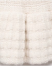 M.N.G - Textured Sweater With Ruffles