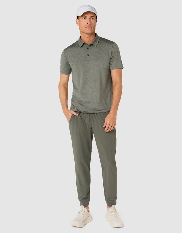 ASICS - Refined Texture Short Sleeve Polo-Shirt - Men's
