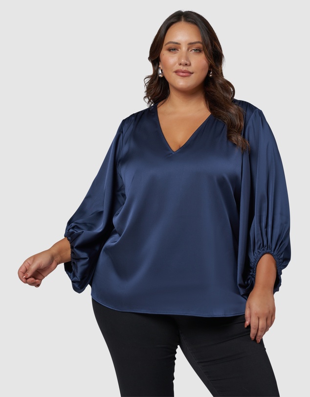 Pink Dusk by Curve Project - Lover Boy Blouse