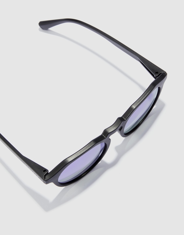 Hawkers Co - Polarized Black Blue Warwick Raw Sunglasses for Men and Women UV400