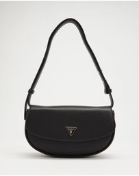 GUESS - Mauve Mini Convertible Flap Shoulder