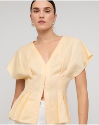 Staple the Label - Estelle Pleated Blouse