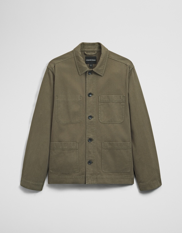 Country Road - Cotton Twill Garment Dyed Chore Jacket