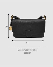 Fossil - Lennox Black Shoulder Bag