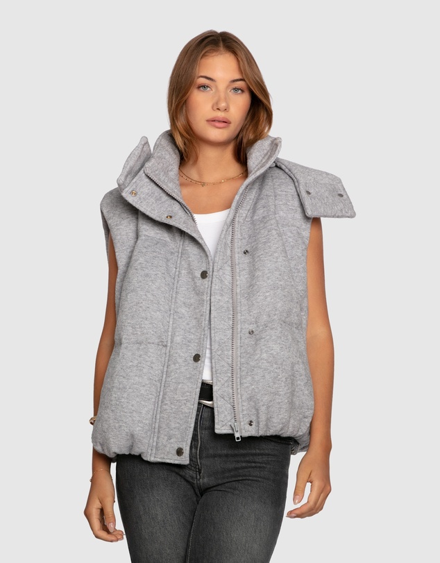 Belle & Bloom - Golden Hour Hooded Puffer Vest