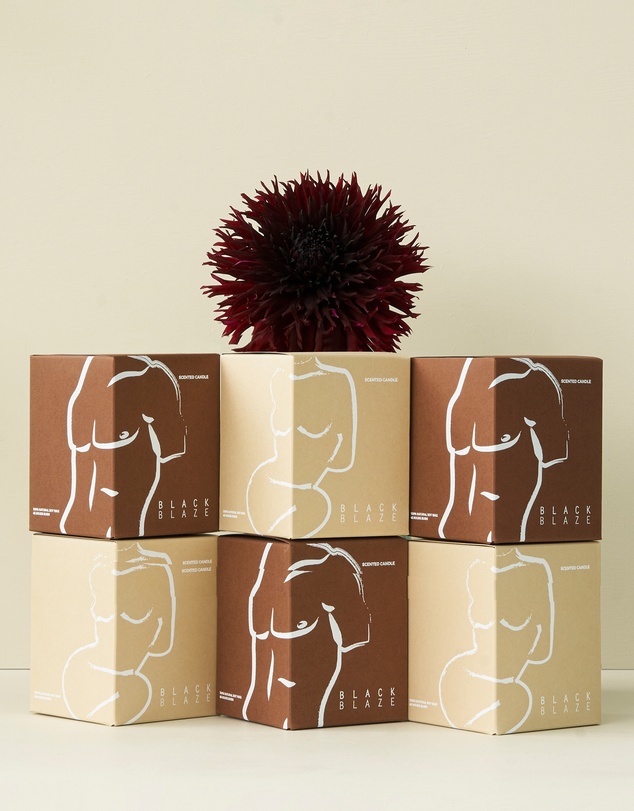 Black Blaze - For Her Scented Candle