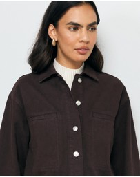 AERE - Organic Cotton Denim Shirt