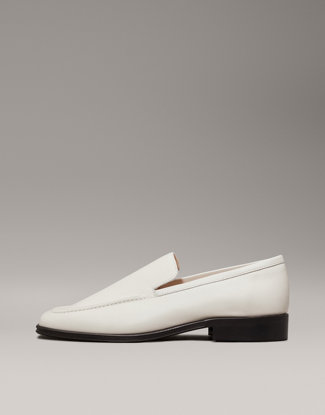 Calvin Klein - Leather Square Toe Loafers