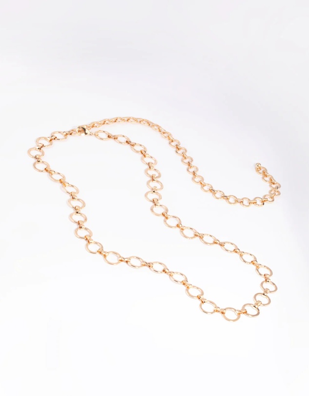 Lovisa - Gold Circular Link Belt