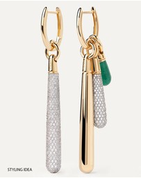 PDPAOLA - Green Aventurine Drop Pendant
